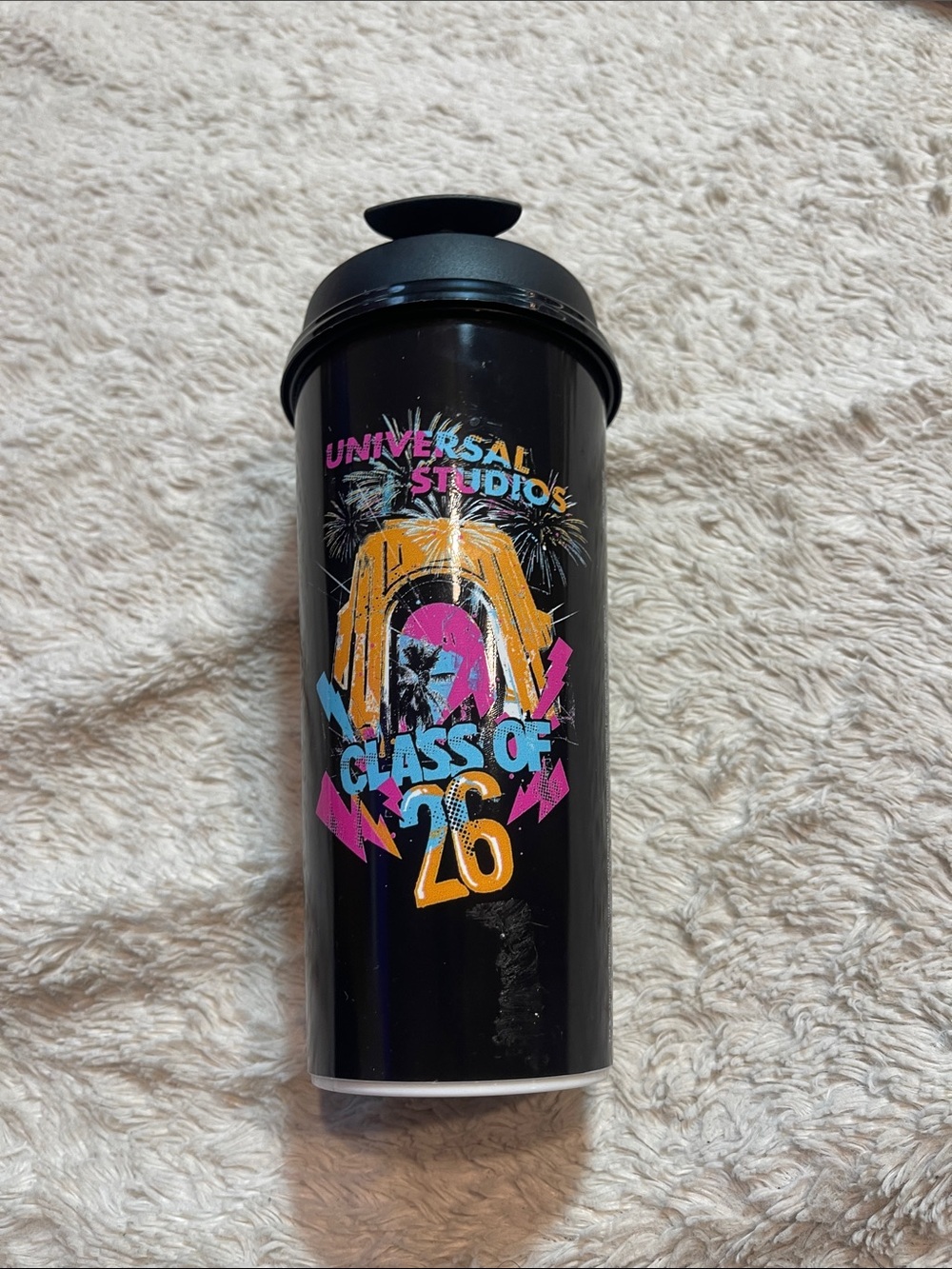 Universal Studios class of 2026 drinking cup